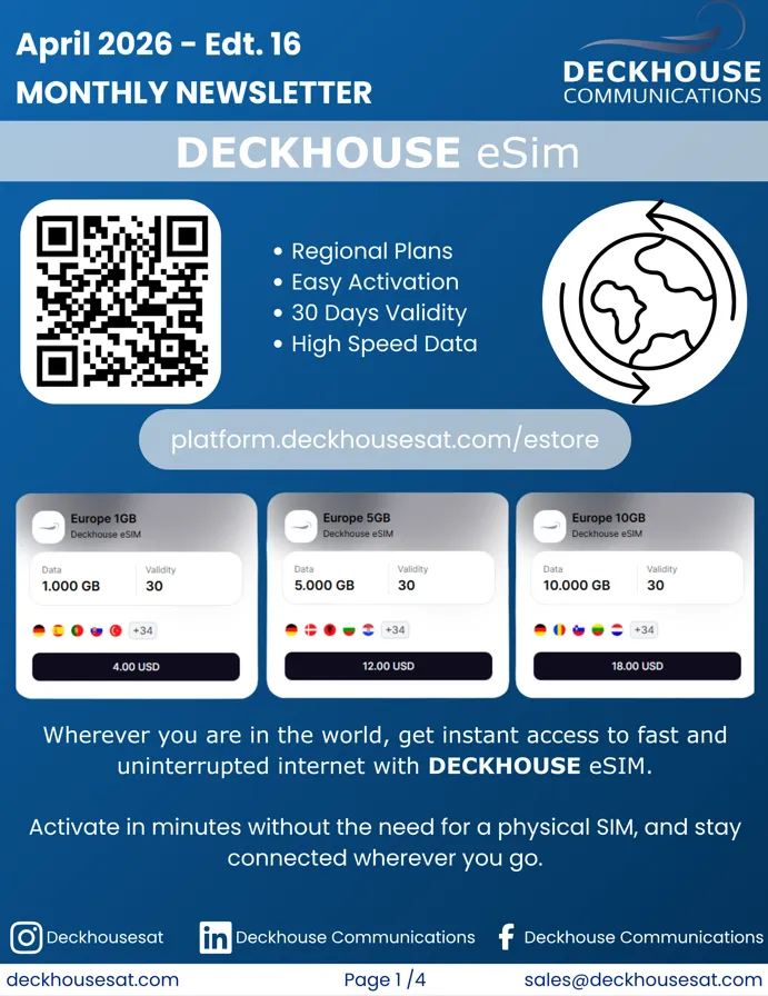 Deckhouse April'26 Newsletter